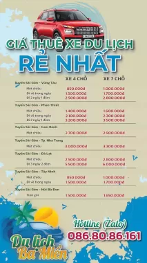 Thuê xe đi Khu du lịch Núi Bà - Tây Ninh Tour Trọn