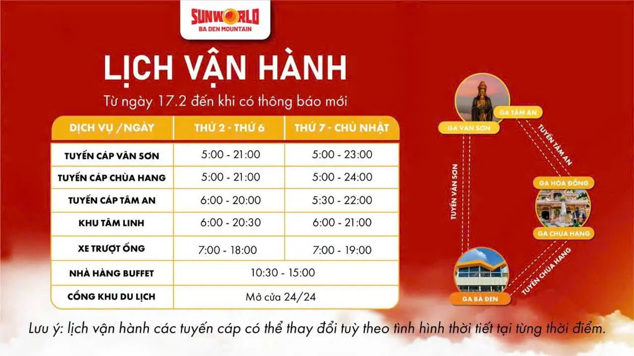 thuê xe đi Núi Bà Đen